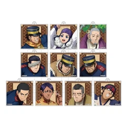 Game Saichi Sugimoto Asirpa Yoshitake Shiraishi Hyakunosuke Ogata Keychain Doll Anime Acrylic Keyring Pendant for Gift