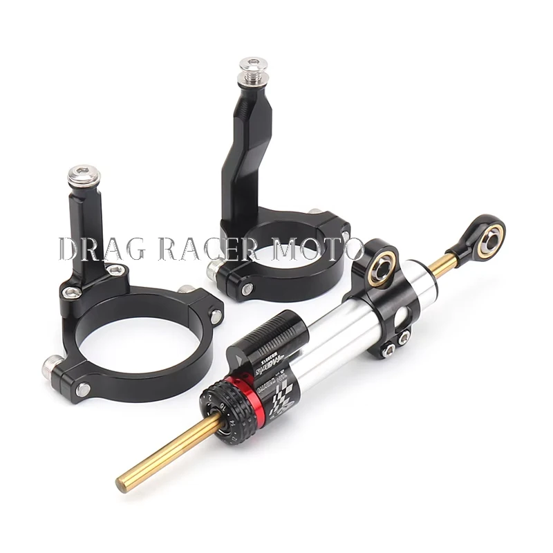 Nuevo soporte estabilizador de amortiguador de dirección de motocicleta para Kawasaki ZX4R ZX 4R ZX-4R ZX4RR ZX 4RR ZX-4RR 2023-accesorios