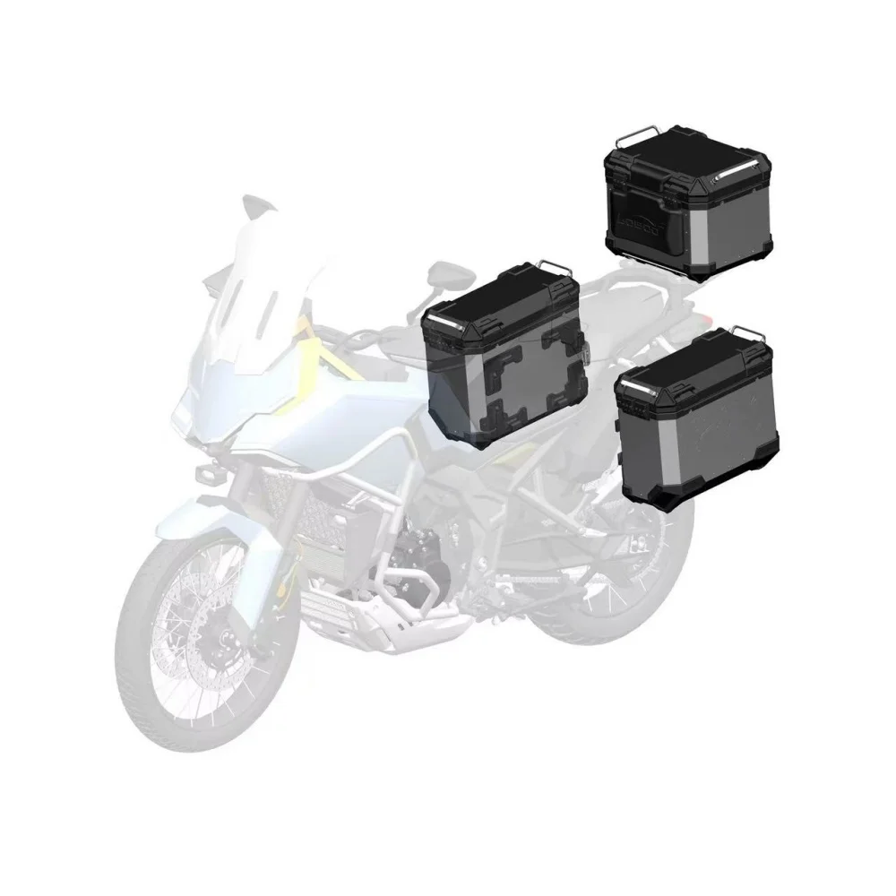 For ZONTES 703F, replacement accessories include aluminum rear compartment side panels and original factory parts for the trunk.