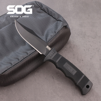 SOG Seal Pup Elite Knife Compact Fixed Blade for Outdoor Survival & Self-Defense - Portable Hunting/Camping Gear & EDC Tool