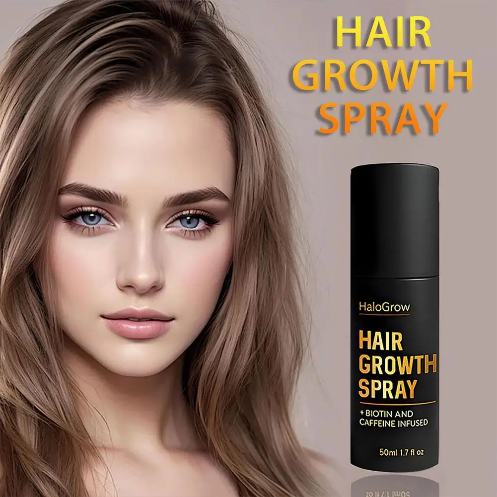 

50ml Hair Growth Spray Ginger Serum Gentle improves thinning deeply nourish hair Scalp Care & Follicle Nourishment