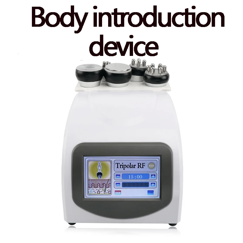 

5 в 1, 40 К, кавитация S-образной формы, сжигатель жира, скульптурное устройство, массажер для уменьшения жира, удаление целлюлита, RF-машина для толстой кавитации