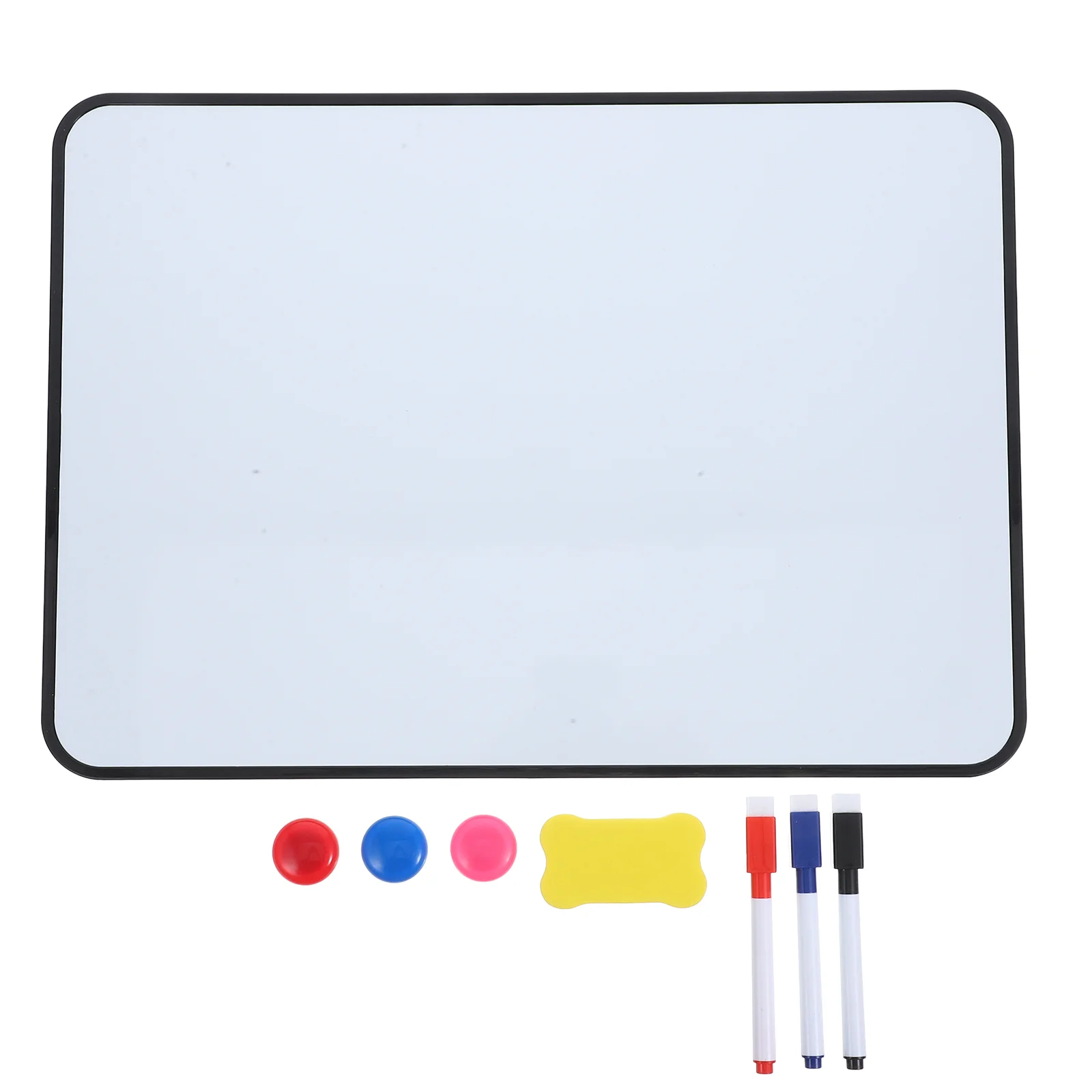 

Portable Household Double Sided Magnetic Whiteboard Child Tabletop Plastic Dry Erase