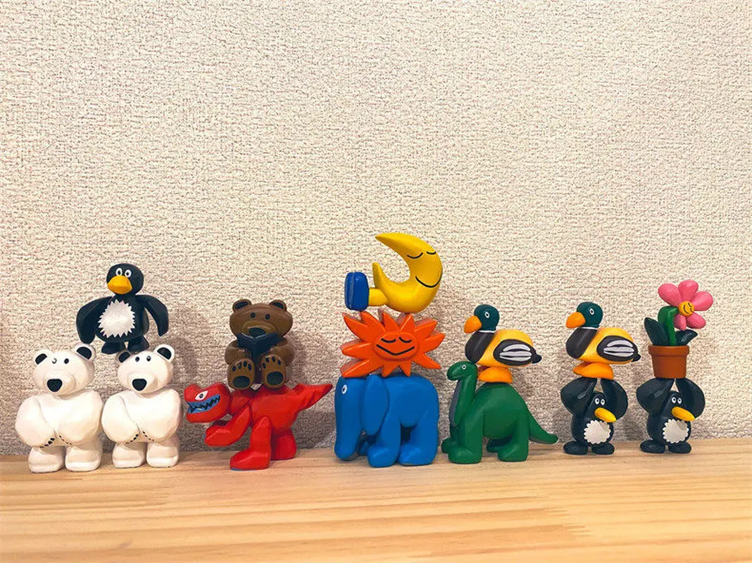 New Products In Stock Dinosaur Flowers Penguin Elephant Doll Blind Box Handmade Toy Desktop Ornament Holiday Surprise Gift view 5
