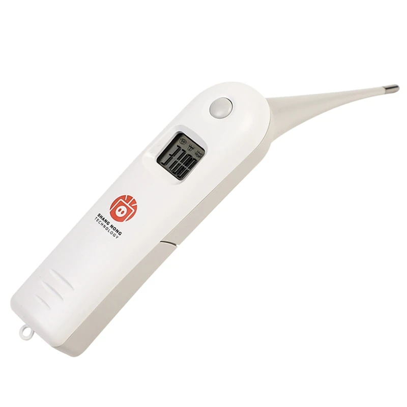 Viehthermometer, digitales Thermometer, schnelles Rektalthermometer für Hunde und Schafe