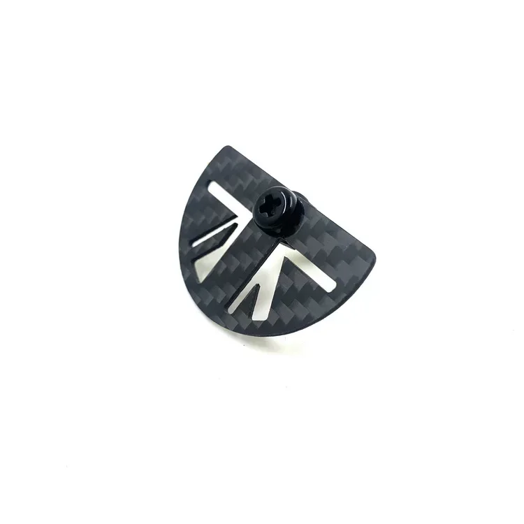 UNIONJACK baffle carbon fiber baffle + bolt for brompton front brake line limit
