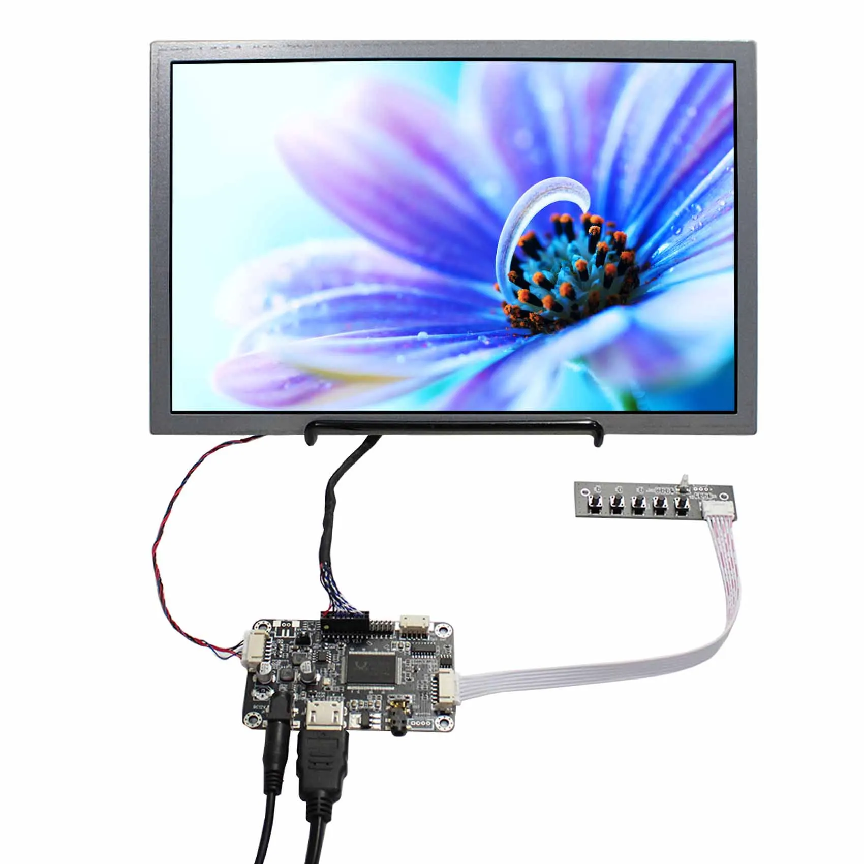 

12.1" AA121TD02 1280X800 LCD Screen with HD-MI LCD Board Work for LVDS,suit for DIY,external LCD,game，entertainment display