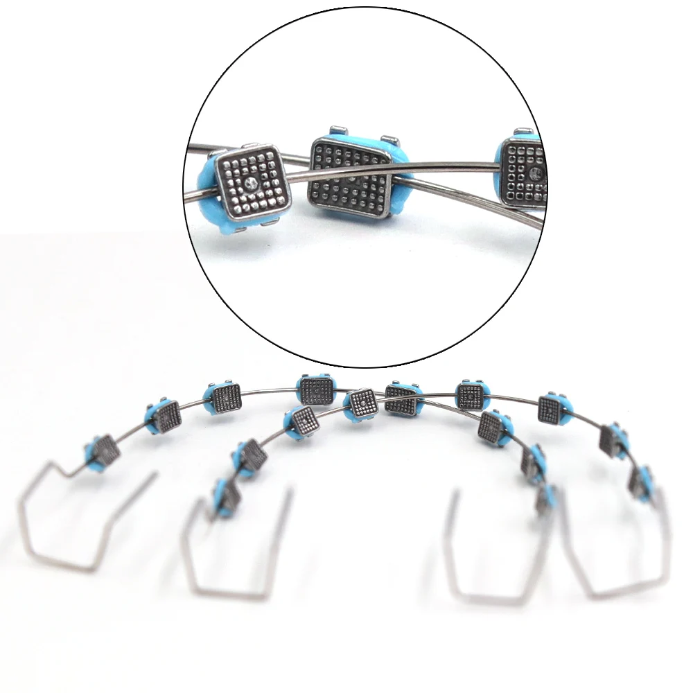 Fashion Fake Braces Tooth Jewelry Kit, Removable Non-Permanent Dental Decoration for Hip Hop Halloween Party