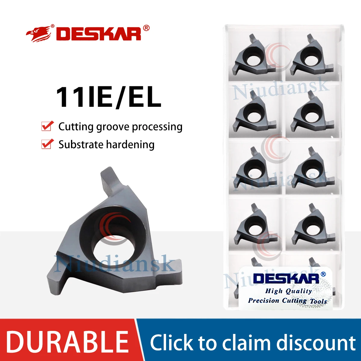 

11 IR/EL 0.7 0.8 0.9 1.0 1.1 1.2 1.3 1.4 1.5 1.6 1.7 1.8 2.0 LDA CNC Lathe Flat Shallow Groove Turning Tools Universal Material