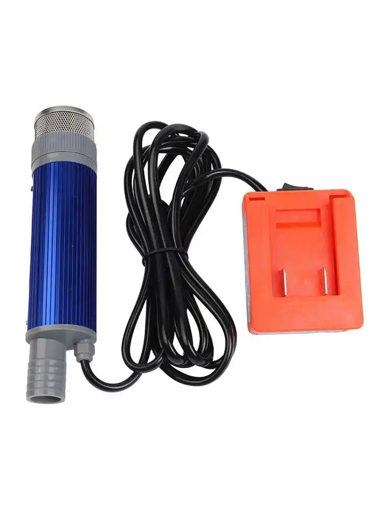 38mm Diameter Lithium Battery Pump Power Tool Accessory Water Transfer Pump Flow Rate 40-60L min Main Lift 4-6m