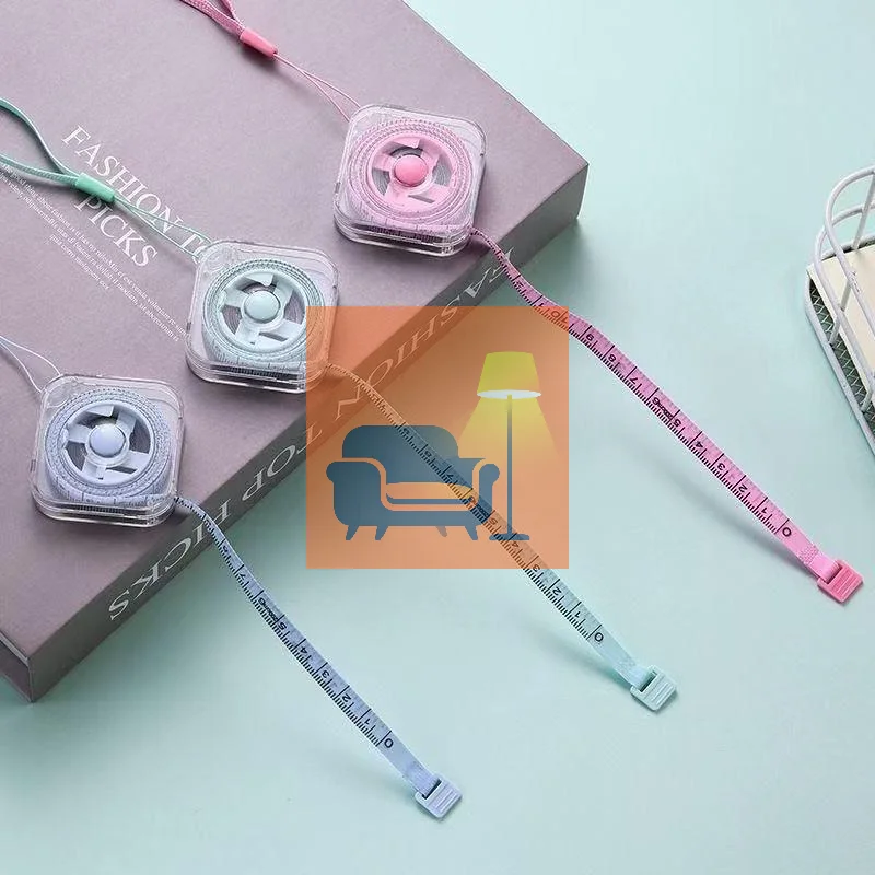 

2-Meter Mini Metric And Imperial Durable Measuring Tape Multifunctional And High-precision Household Shrinkage Measuring Tape