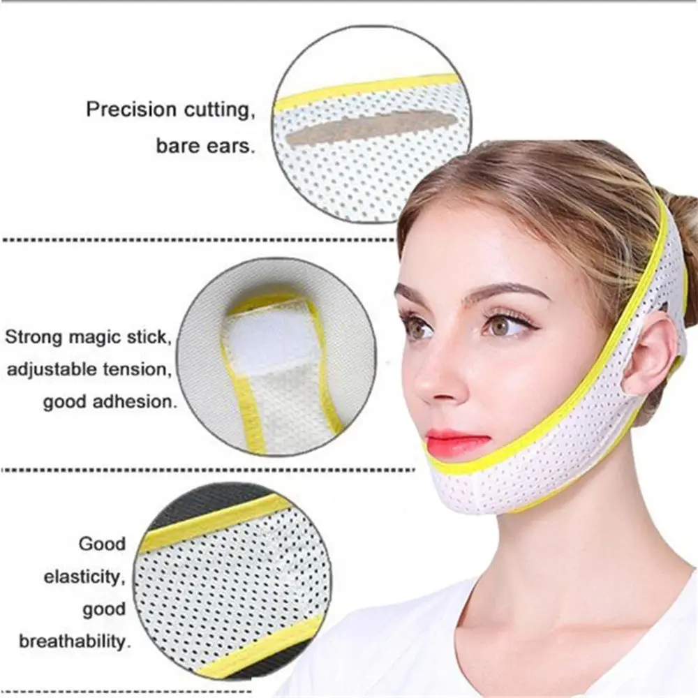 Anti Wrinkle V-Line Lift Up Reduce Double Chin Face-lift Belt Beauty Tools Face Slimming Bandage Facial Massager