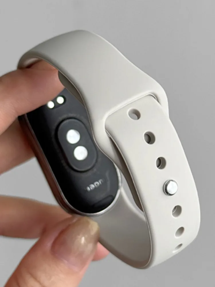 Bransoleta do opaski Mi Band 11, akcesoria do Mi Band 10, 9, 8, silikonowa, sportowa, zamienny pasek na nadgarstek, opaska do Xiaomi Mi Band. — 2