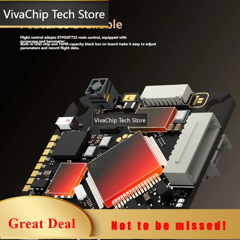 VivaCTIFlight Wing Flying Borg F7 AIO(RX)with Built-in ELRS Lightweight Small Aircraft Integrated Flight Control And Electronic