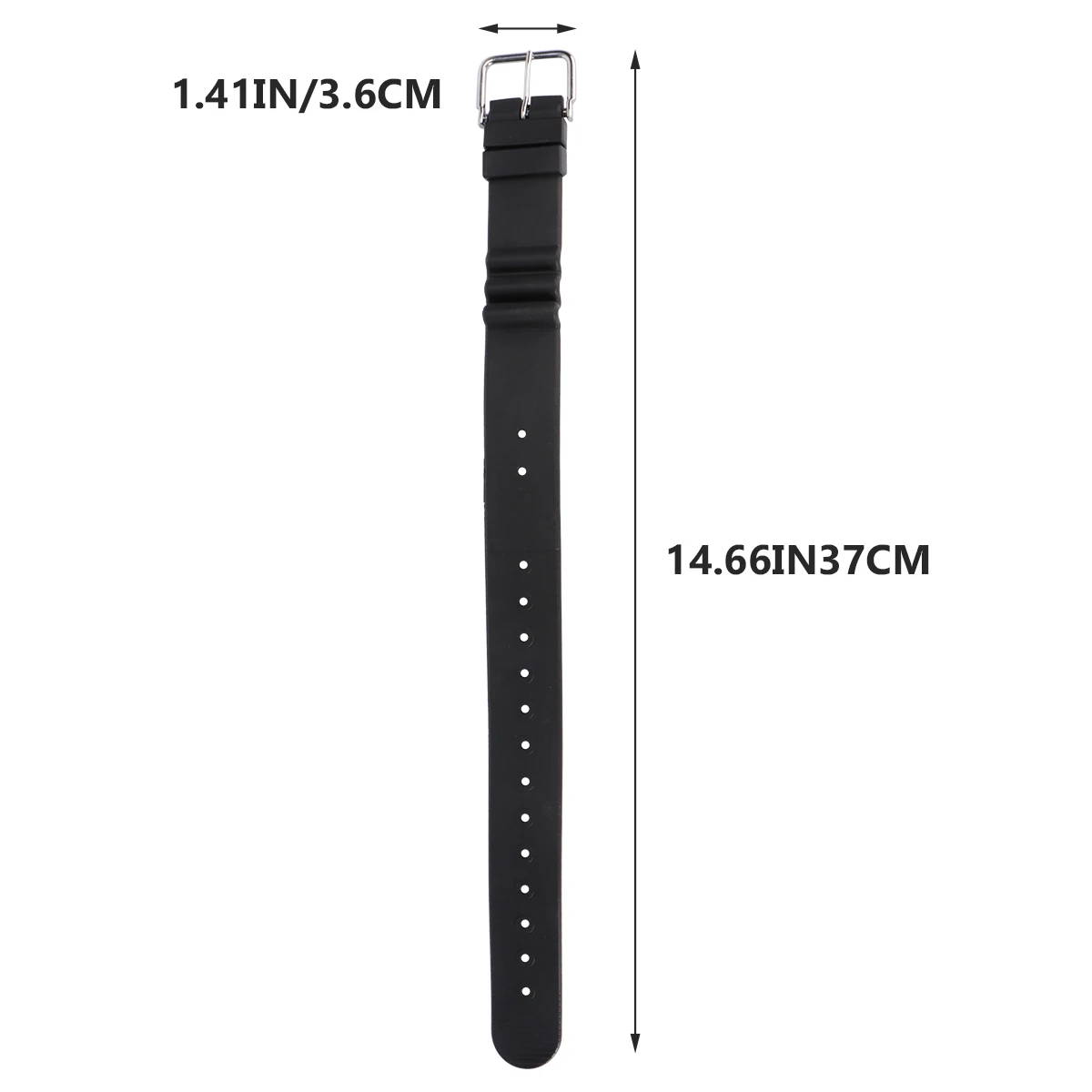 

Water Proof Watch Wristb Strap Durable Elastic Replaceable Watch Strap B For Wristwatch Camping Hiking Gift Idea
