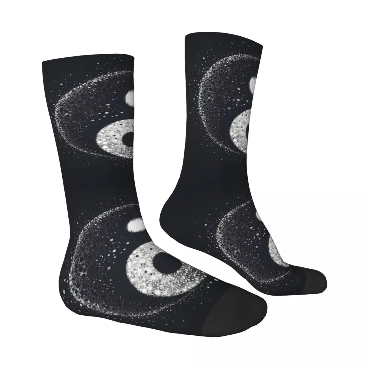 Yin And Yang Sock Printed Man Polyester