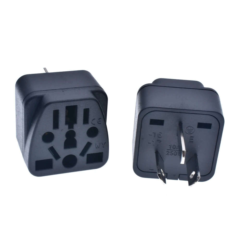 Australian/China type I Travel Plug Adapter Universal Outlet change US/EU/AU/UK/GE/...to AU 3 Pin Plug Adaptor 10A