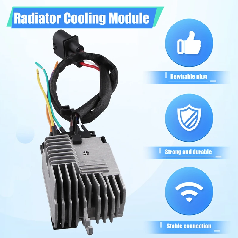 Radiator Cooling Fan Control Unit Module For  A4 Quattro 02-09 8E0959501AG 8E0959501R 8E0959501D 8E0959501B