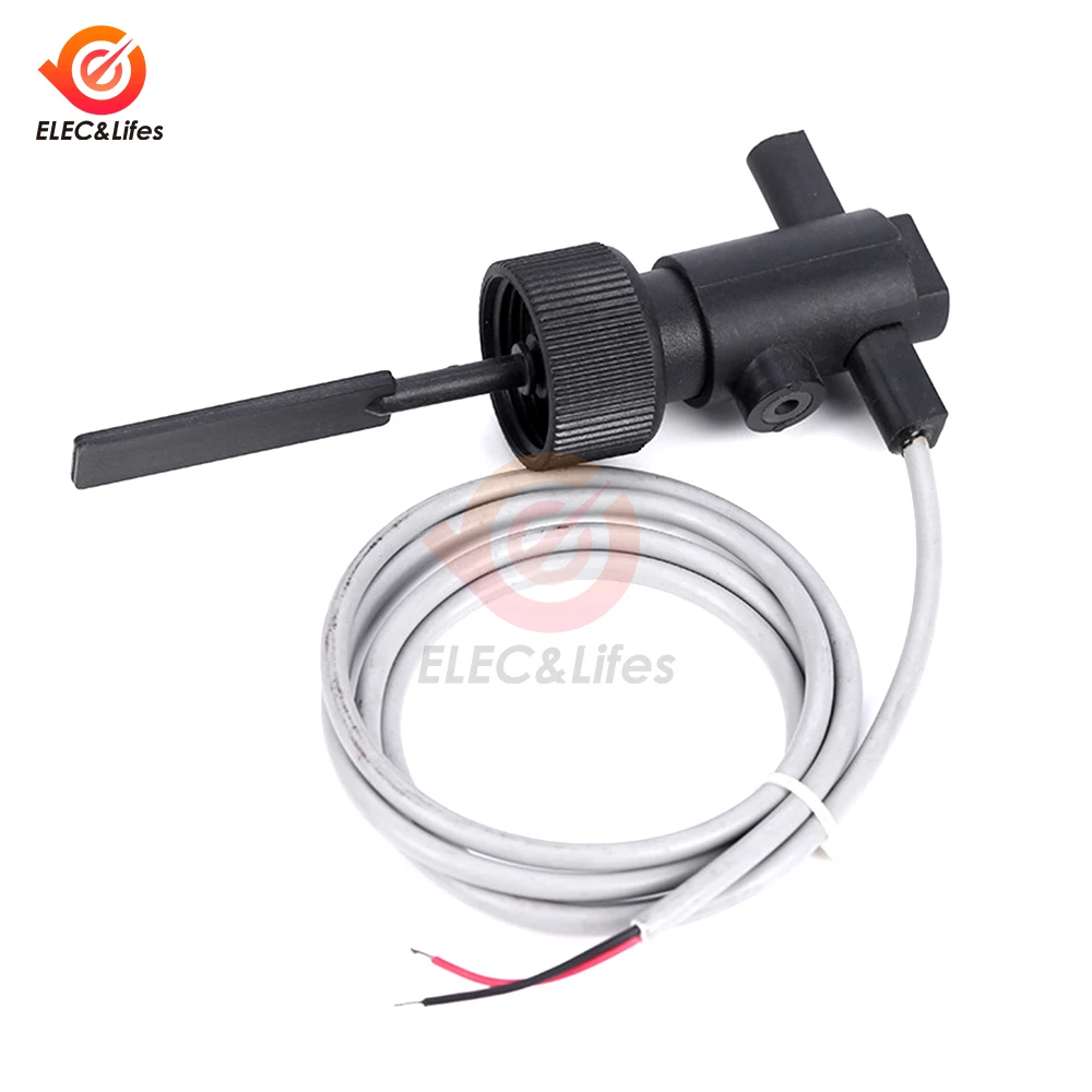 Interruptor de Nível de Flutuador de Controle de Nível de Água Interruptor de Fluxo de Água Sensor de Nível 1l Min para Medidor de Água Medidor de Gás Aquecedor de Água