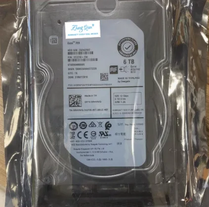 

For DELL ST6000NM0095 6T 3.5 7.2K SAS 12G 0RHVWG 0MM81X 6TB server hard drive RHVWG MM81X