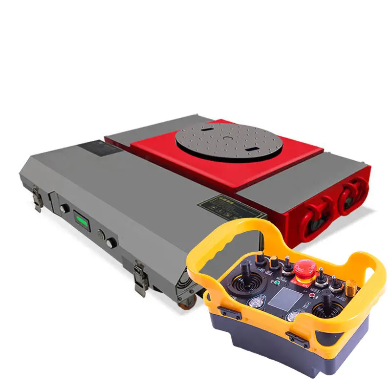 Factory Wholesale Carrying Dolly Remote Control Electric Cargo Roller AGV Trolley 4-6H Working Time 10mm Accuracy 10m/min Speed