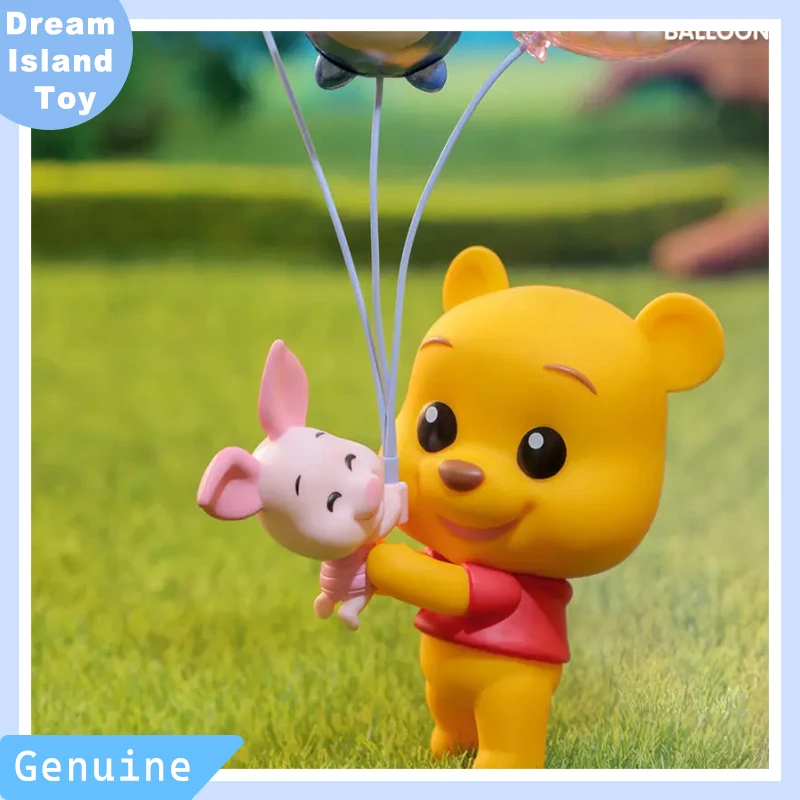 

Натуральная серия воздушных шаров Винни-Пух COSBI, слепая коробка, милый маленький кулон, модный орнамент, подарок на день рождения, детская игрушка