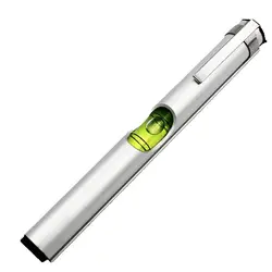 HACCURY Mini Pen Level Bubble Spirit Level with Magnetic screwdriver
