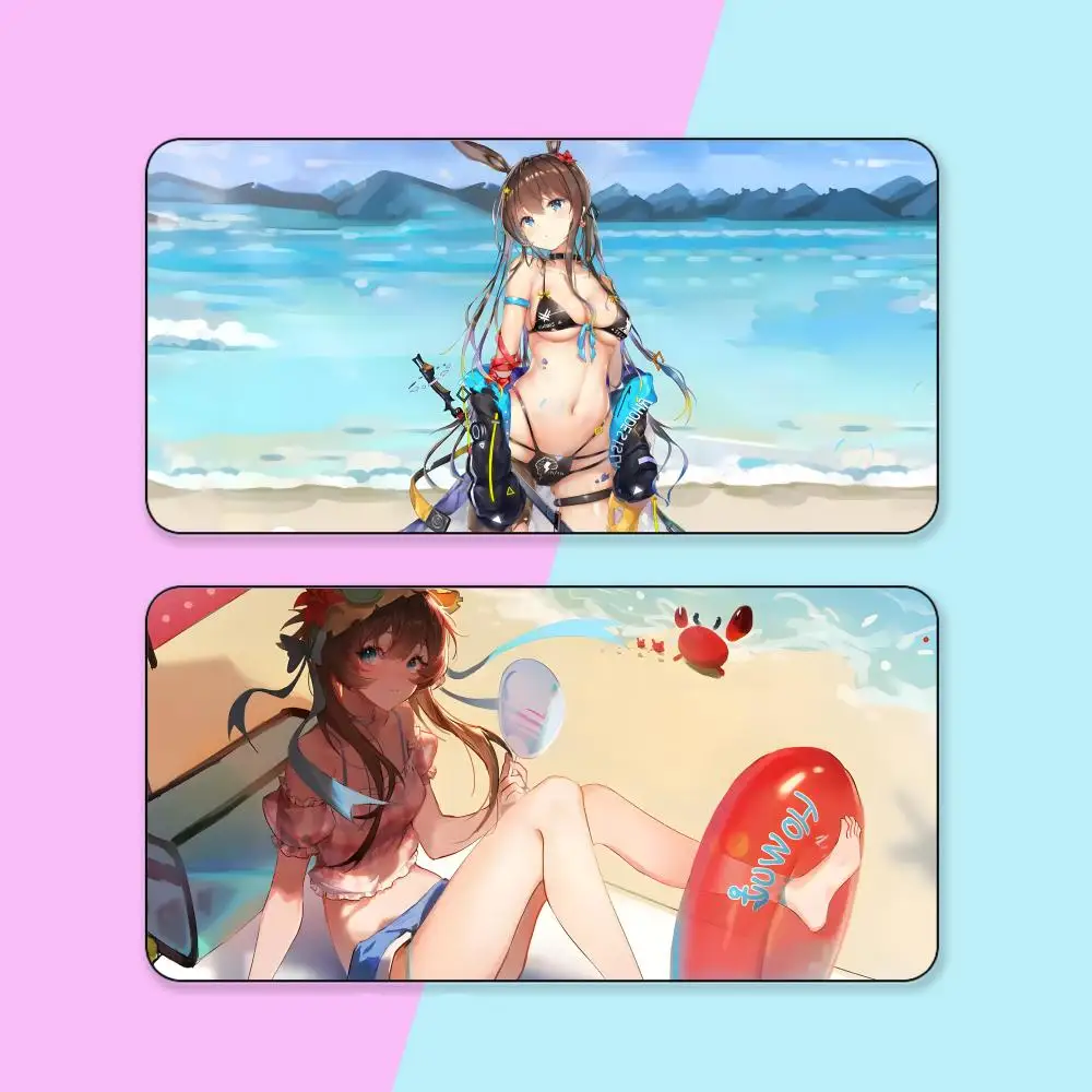 

Arknights Amiya коврик для мыши резиновый компьютерный ноутбук официальная игра супер цветной принт эстетический довольно популярный модный роскошный коврик