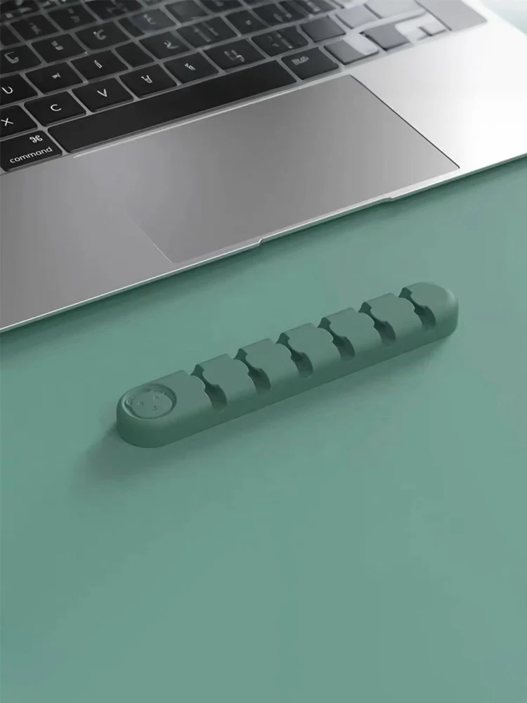 2-piece cute cable organizer bracket clip, suitable for desktop cable organizer management, office, home