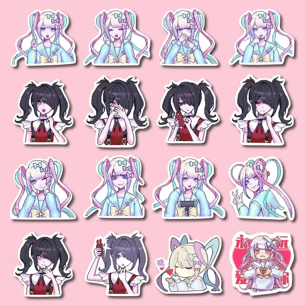 Diy Needy Girl Overdose Sticker Girl Cartoon Game Phone Case Water Cup Book Decorate Patch Material Pinup Picture Child Gift