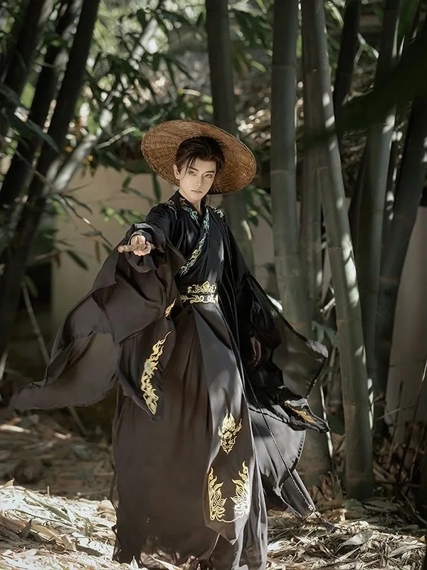 elegant-black-embroidered-hanfu-set-for-men-and-women-original-design-spring-autumn-wear-casual-comfortable-long-sleeve