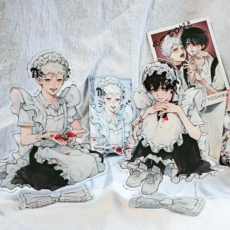 

Yoshiki Tsujinaka Acrylic Figure Stands Anime The Summer Hikaru Died Cartoon Model Desktop Decoration Ornament Cosplay Prop Gift