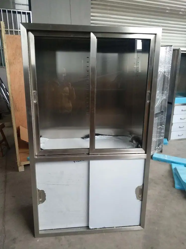 Clean Room Stainless Steel Medical Instrument Cabinet for Clinic