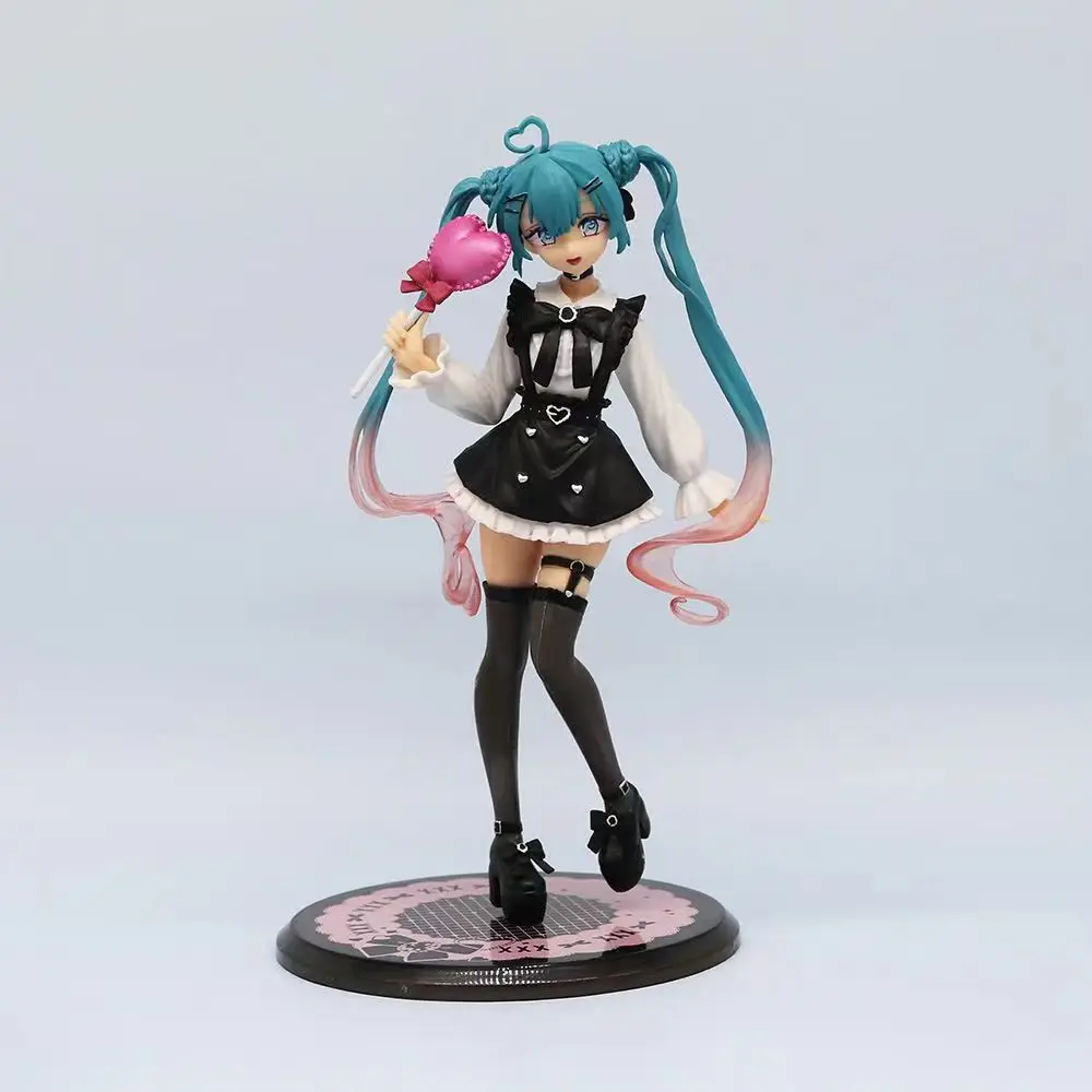 19CM Hatsune Miku Anime Figure Fashion Subclture Miku Action Figure Room Decorations PVC Collection Model Doll Toys