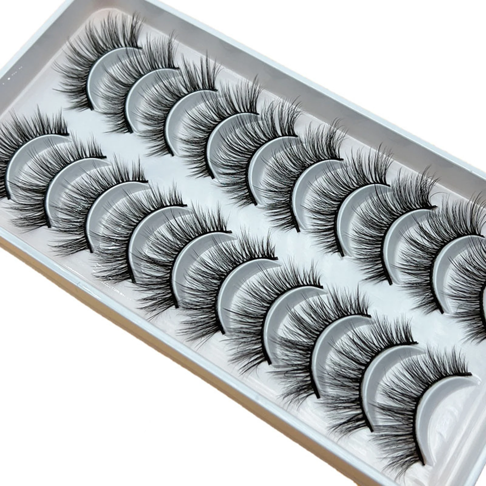 Dramatische, verdickende falsche Wimpern, wimpernverstärkende, verdickende falsche Wimpern, perfekt für das Augen-Make-up für Mädchen