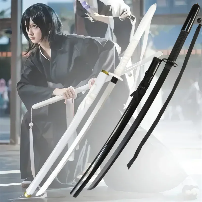 41in/104cm Bleach Katana Schwerter Cosplay Prop Kurosaki Ighigo Messer Peripherie Bleach Anime Messer Echte Japonesa Katana Schwerter