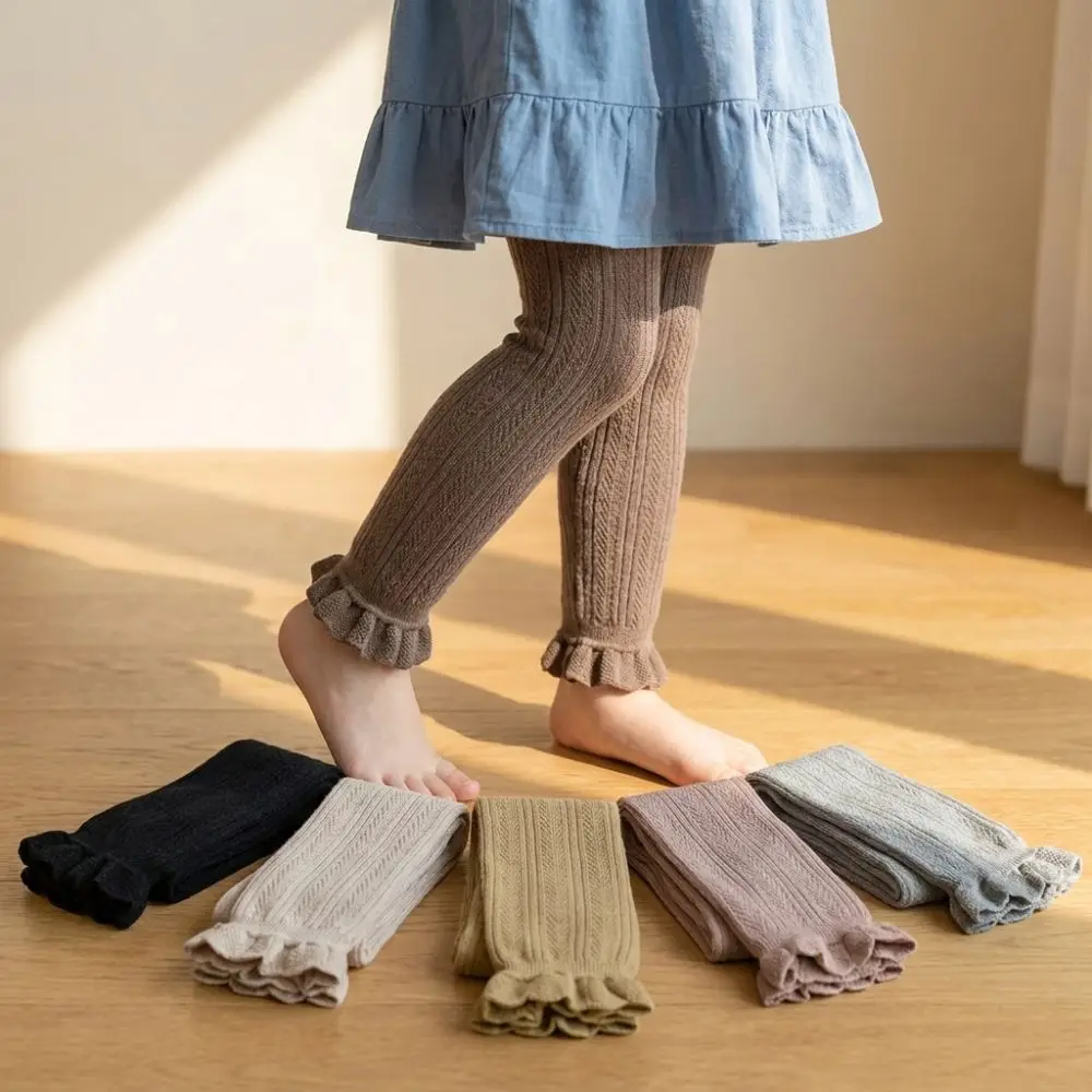 Fashion Soft Baby Legging Tight-fitting Comfort Toddler Pantyhose Warm Cotton Newborn Long Pants Socks Girls 1-6 Years Old