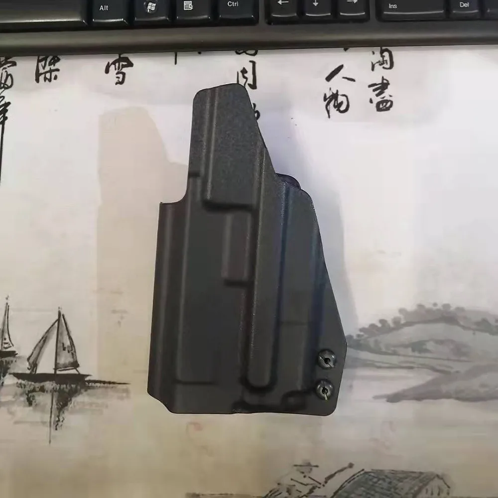 

Черная пластиковая внутренняя кобура Kydex/ Correalment 250 г для Телец G2c G2 G2s правая часть Iwb крышка/требует Olight Pl-Miover