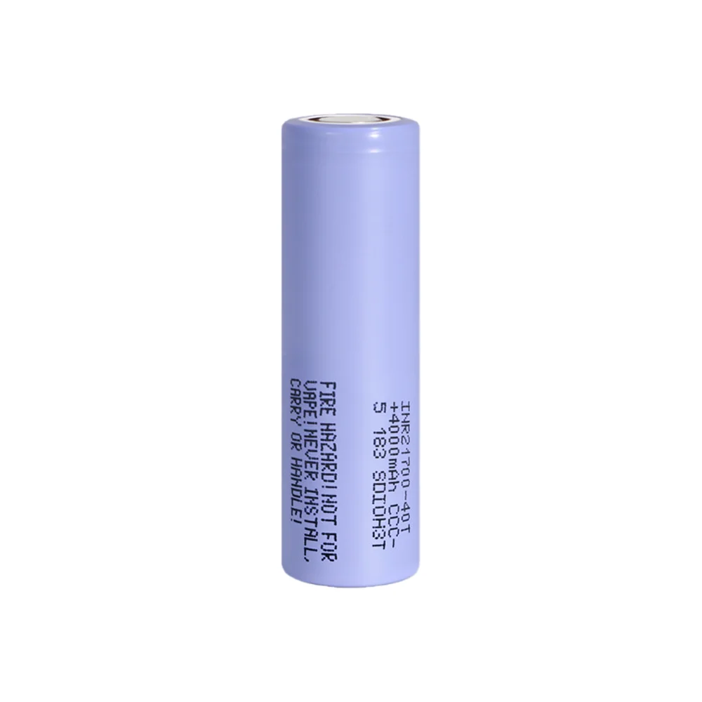 

Cylindericial INR21700 40T 50S 50E 40P M50A Akku Lithium Li Ion Cell Pin INR 5000mAh 6000mAh 21700 Battery for Power Station