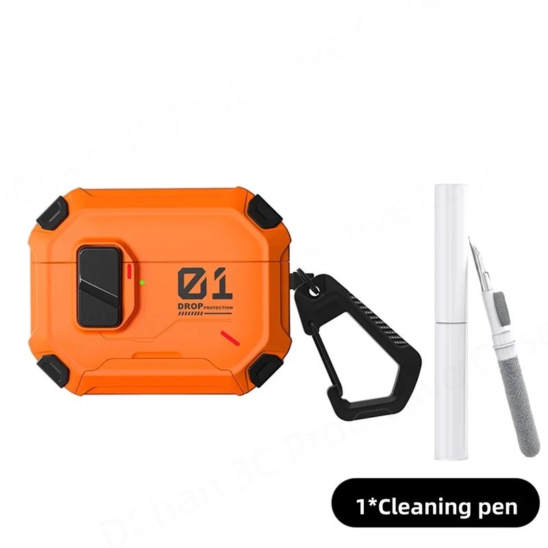 2026 New For AirPods Pro 3 Protective Case Full Body Shockproof Case Automatic Switch For AirPods4 Pro Pro2 Pro 3 Magsafe Cases