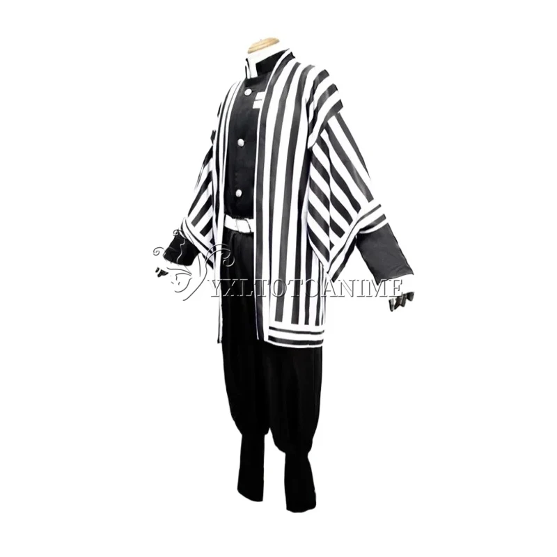 2025 أنيمي شيطان موردينالر كيميتسو نو يابا إيغورو أوباناي هاوري كيمونو أزياء تنكرية Pruik Witte Slangenaccessoires للهالوين