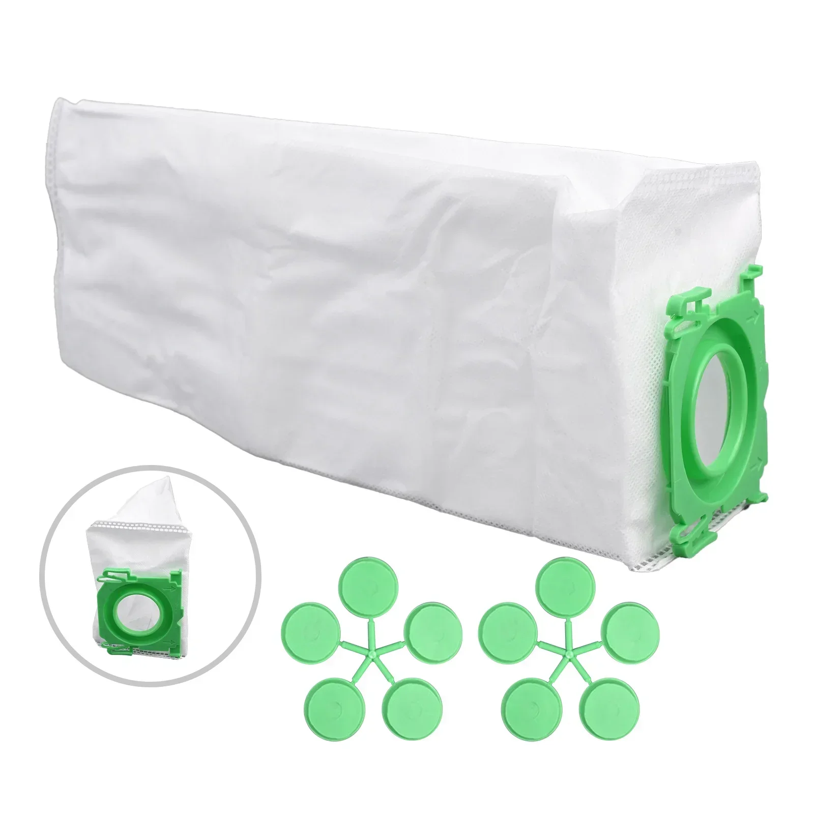 

10PCS Cylinder Microfibre Fleece Dust Bags Fit For SEBO For K1 K3 UltraBag Robot Vacuum Cleaner Accessories Home Appliance Parts