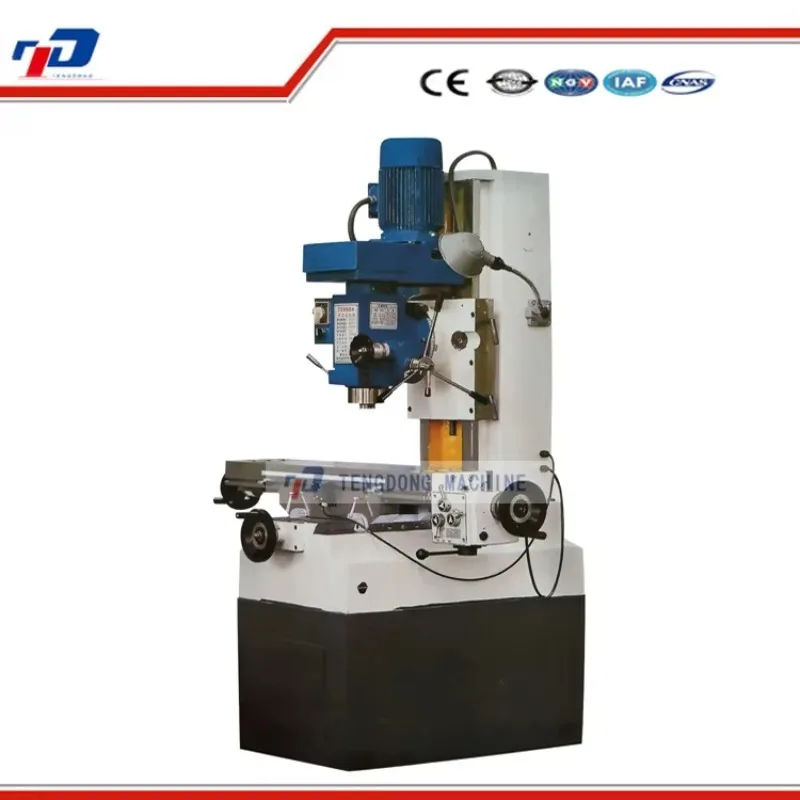 High Quality Vertical Drilling And Milling Machine Multi-Function Light Duty With MT4 Spindle Taper ZX50C