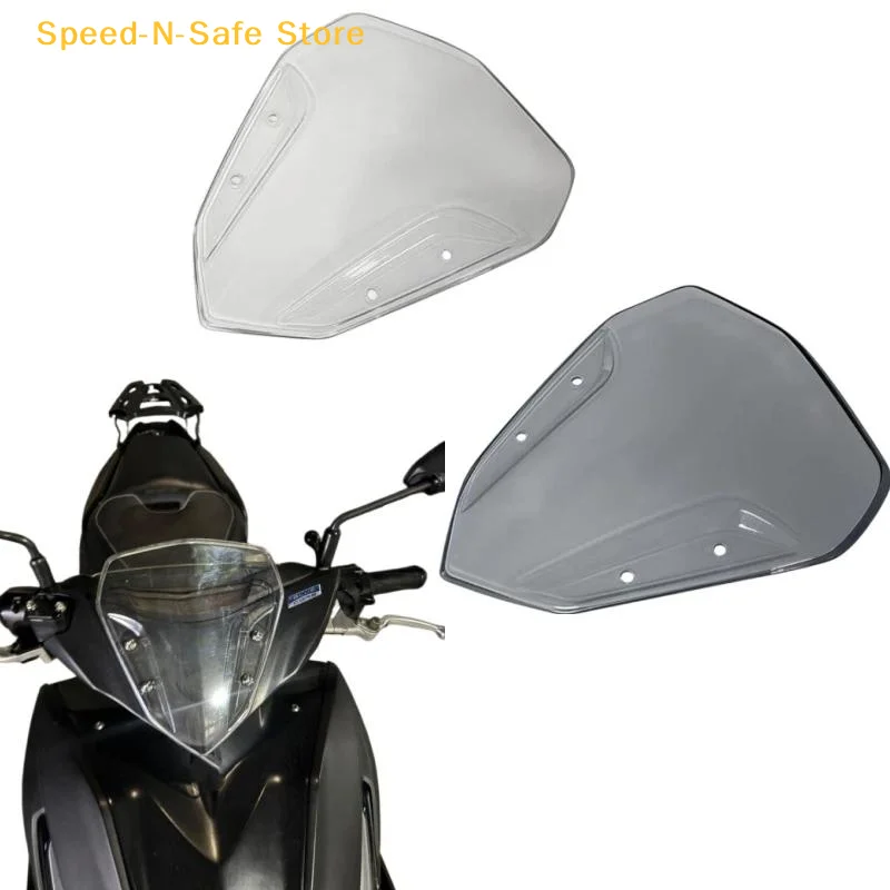 Windshield Visor High Transparency Anti-Fog 1Pcs Compatible with Aerox 155 V1 V2 V3 NVX 155 Long Road Trips