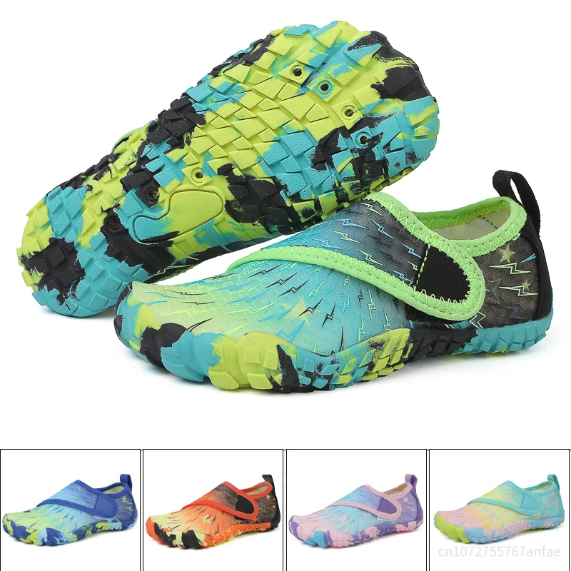 

Детская обувь для воды, пляжная обувь с пятью пальцами, босиком, водная обувь для плавания, детские кроссовки для прогулок по течению, летние ﻿