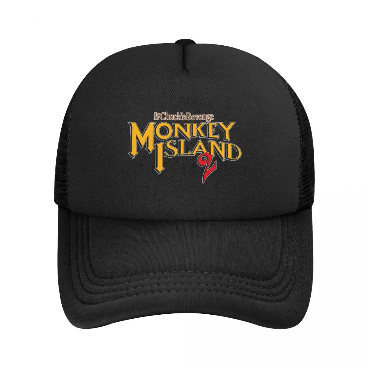 Secret Of Monkey Island gorras de béisbol de malla Snapback moda gorras de béisbol transpirable Casual Casquette al aire libre Unisex