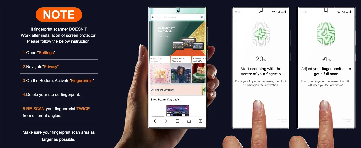 2er-Pack für Xiaomi Redmi Note 15 Pro+ Plus Redmi Note 15 Pro Sichtschutz-Displayschutzfolie aus gehärtetem Glas mit automatischer Staubentfernung und Blasenentfernung – Detail 10