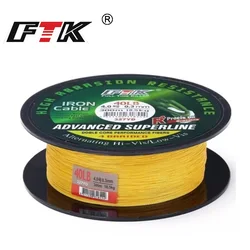 FTK 4 Strands Braided Fishing Line 300M 8LB 10 15 20 25 30 40 50 60LB Multifilament PE Line Braided Fishing Accessories