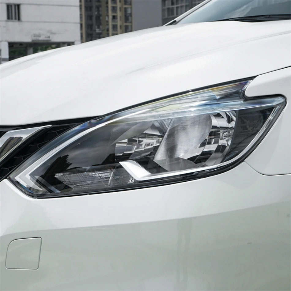 For Nissan Sylphy Classic 2019 2020 2021 2022 Car Accessory Products Polycarbonate High Gloss Fully Transparent Headlamp Shell