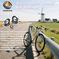 1Pcs 18307RS CB Hybrid Ceramic Bearing MR18307 Bicycle Axle 18307 Ball Bearings 18x30x7 mm
